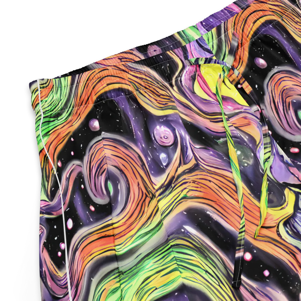 Cosmic Ribbon on Women's Pajama Shorts — Product details