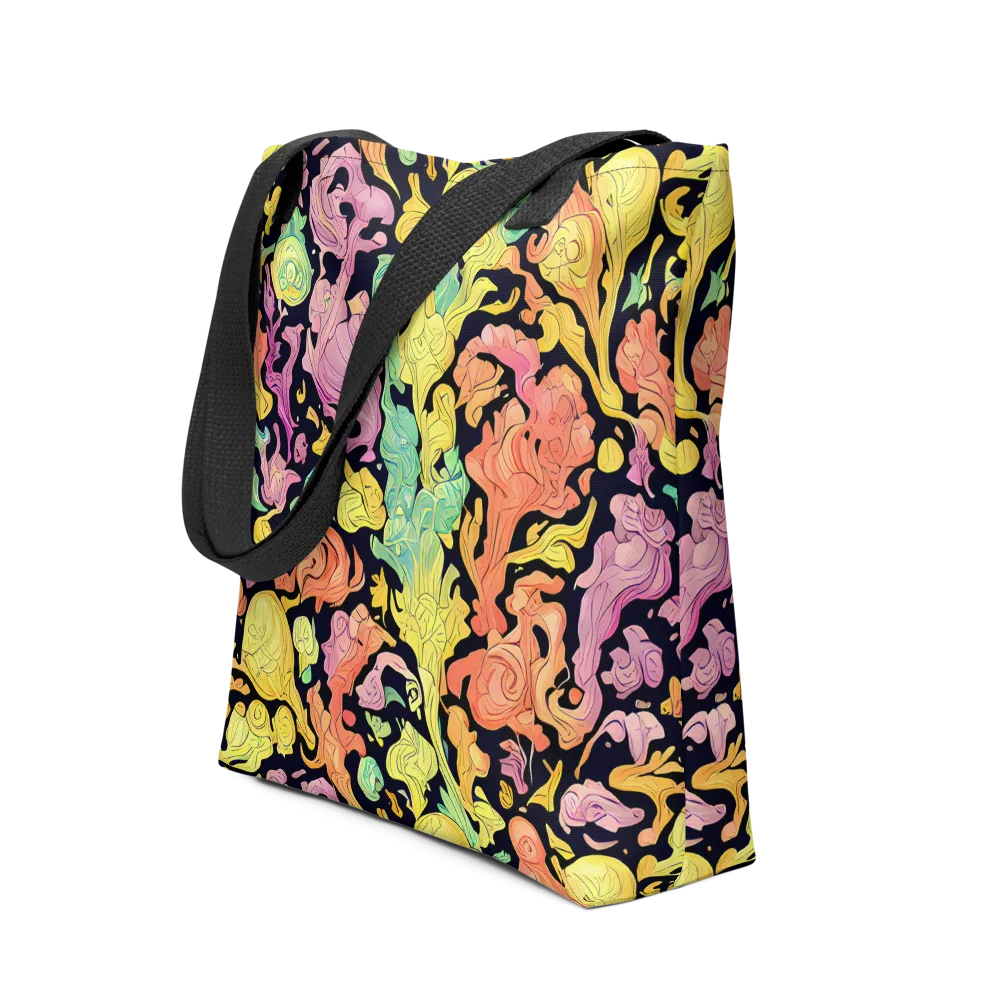 Chromatic Bloom on Tote Bag — Front