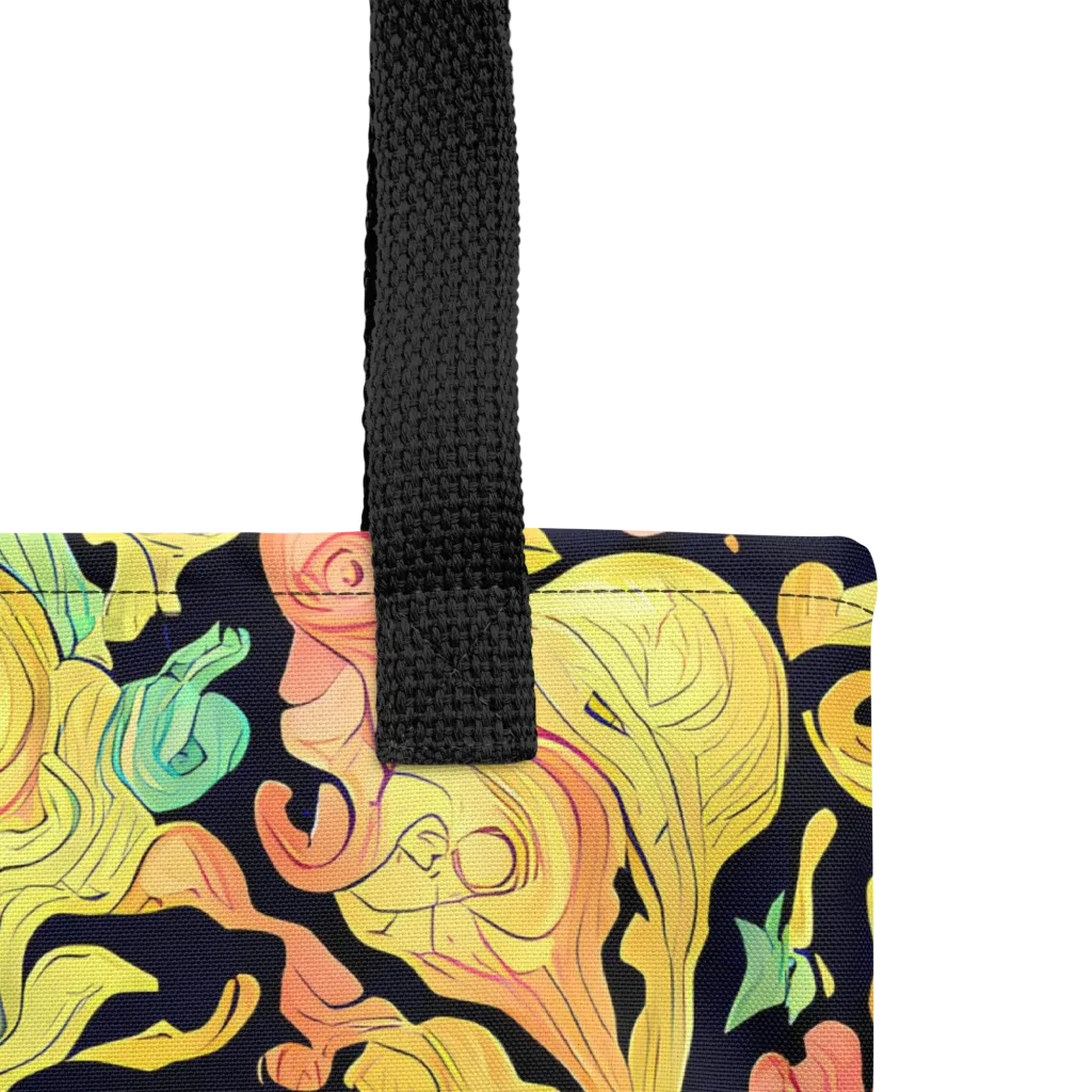 Chromatic Bloom on Tote Bag — Product details