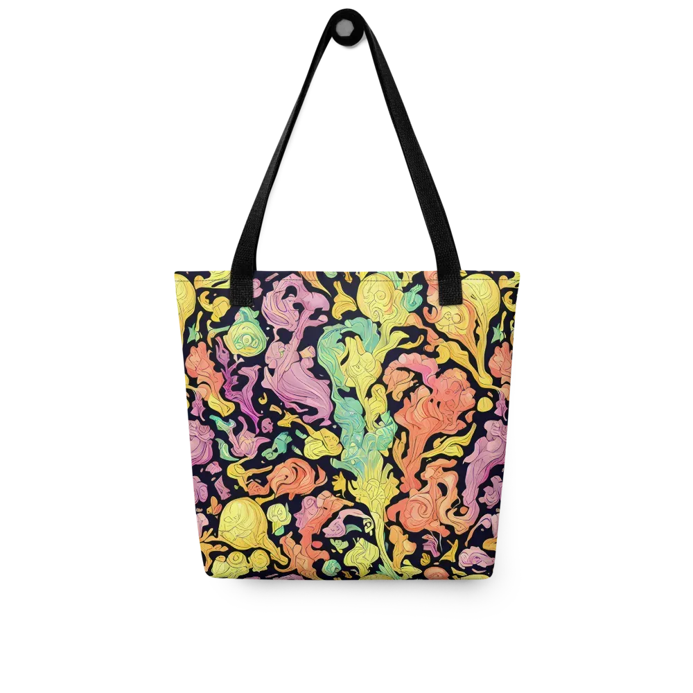 Chromatic Bloom on Tote Bag — Front