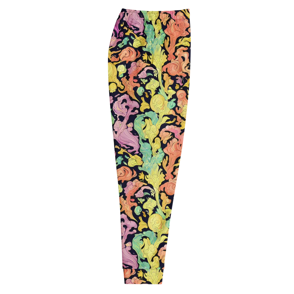 Chromatic Bloom on Men's Joggers — Right