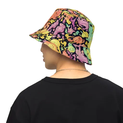 Chromatic Bloom on a Reversible Bucket Hat