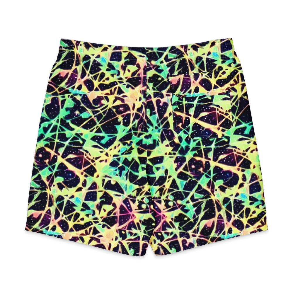 Astral Thicket on Men's Board Shorts — Back