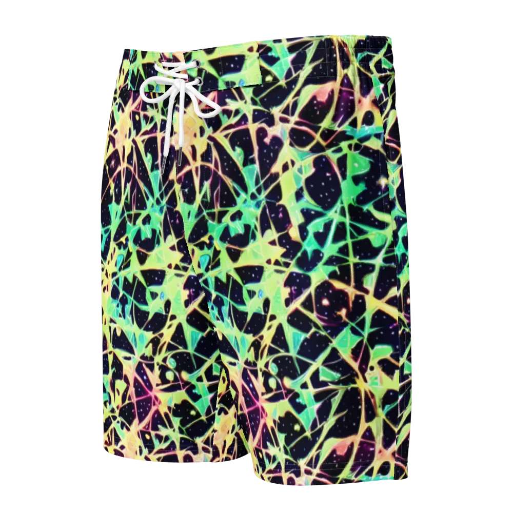 Astral Thicket on Men's Board Shorts — Front