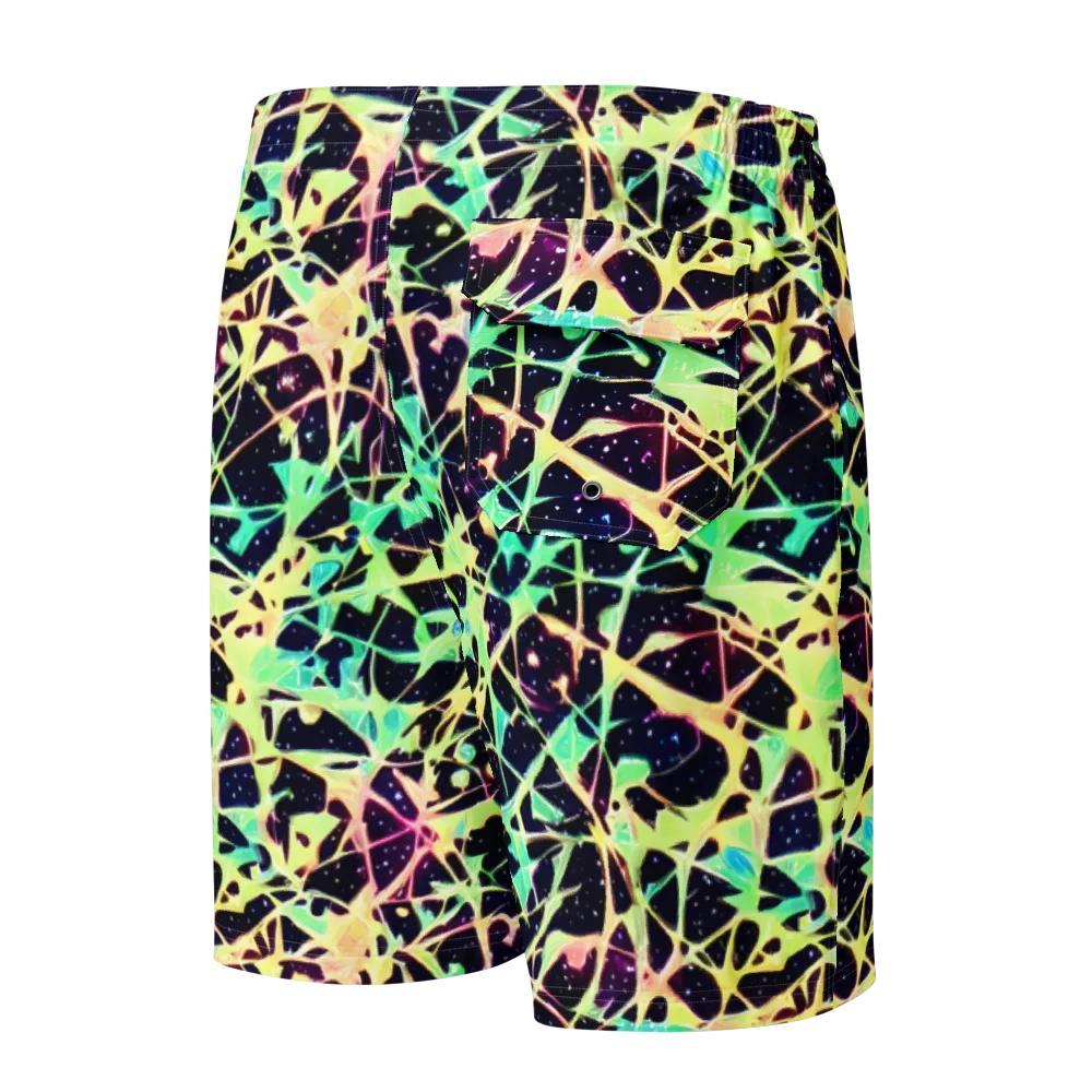 Astral Thicket on Men's Board Shorts — Back