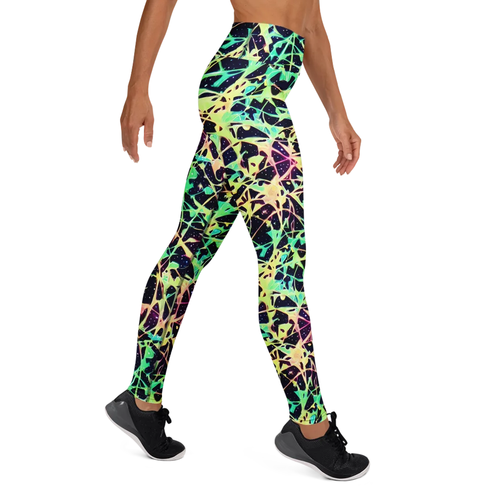 Astral Thicket on Yoga Leggings — Right