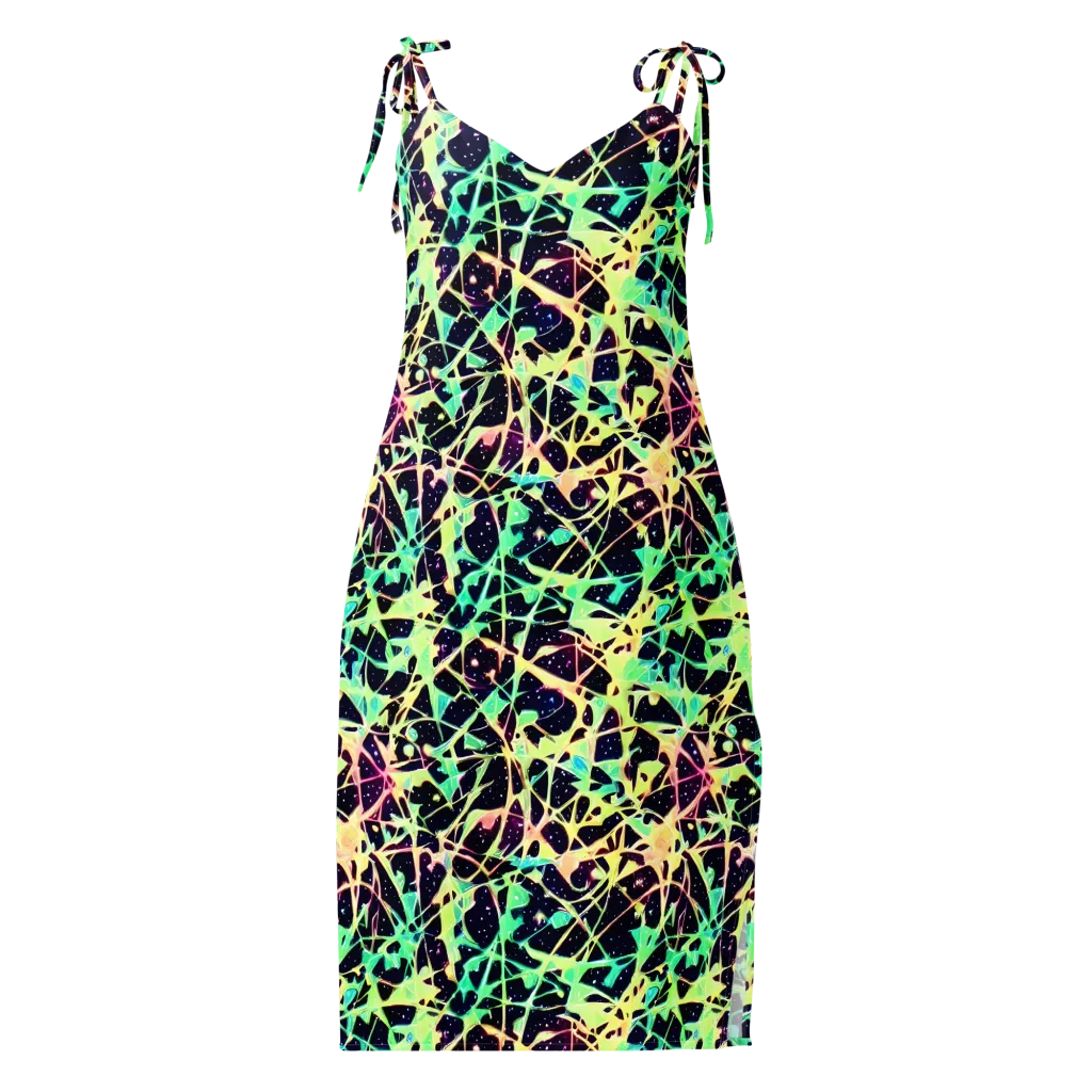 Astral Thicket on Slip Dress — Front