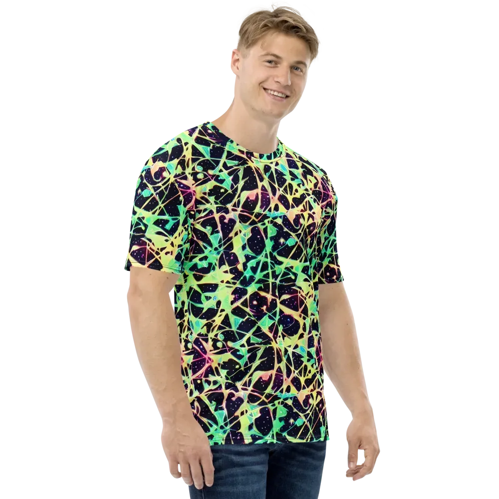 Astral Thicket on Men's Crew Neck T-Shirt — Right