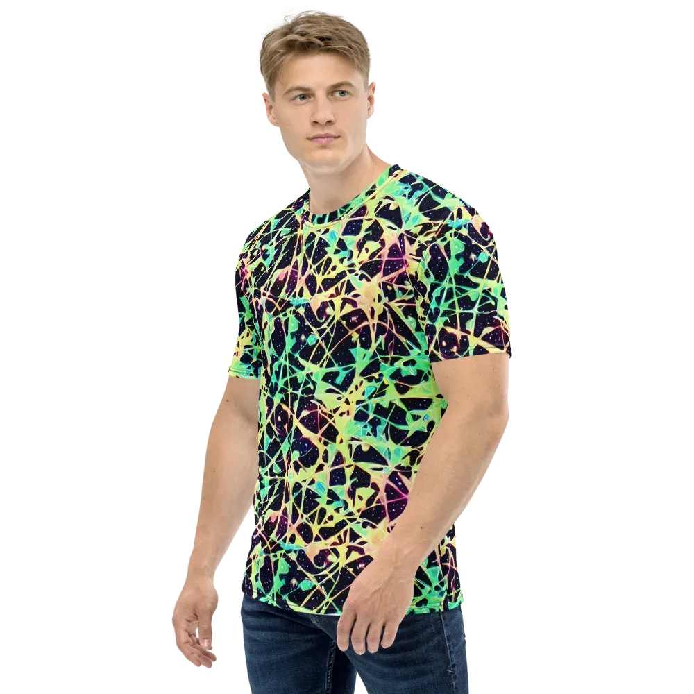 Astral Thicket on Men's Crew Neck T-Shirt — Left