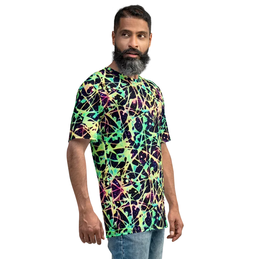 Astral Thicket on Men's Crew Neck T-Shirt — Right