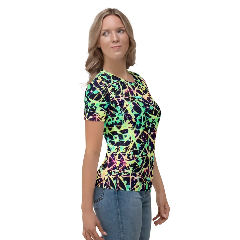 Astral Thicket on Women's Crew Neck T-Shirt — Right