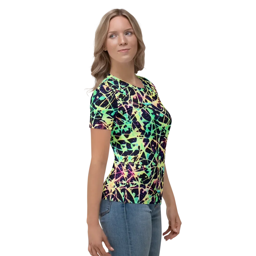 Astral Thicket on Women's Crew Neck T-Shirt — Right