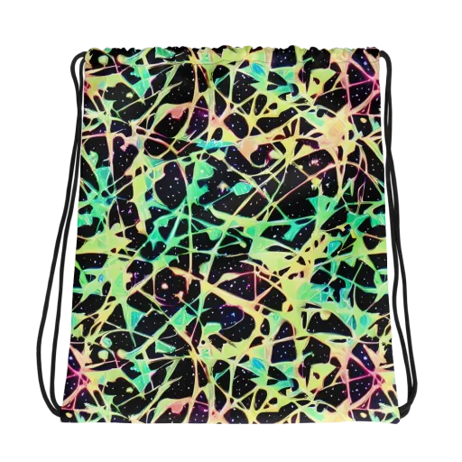 Astral Thicket on a Drawstring Bag