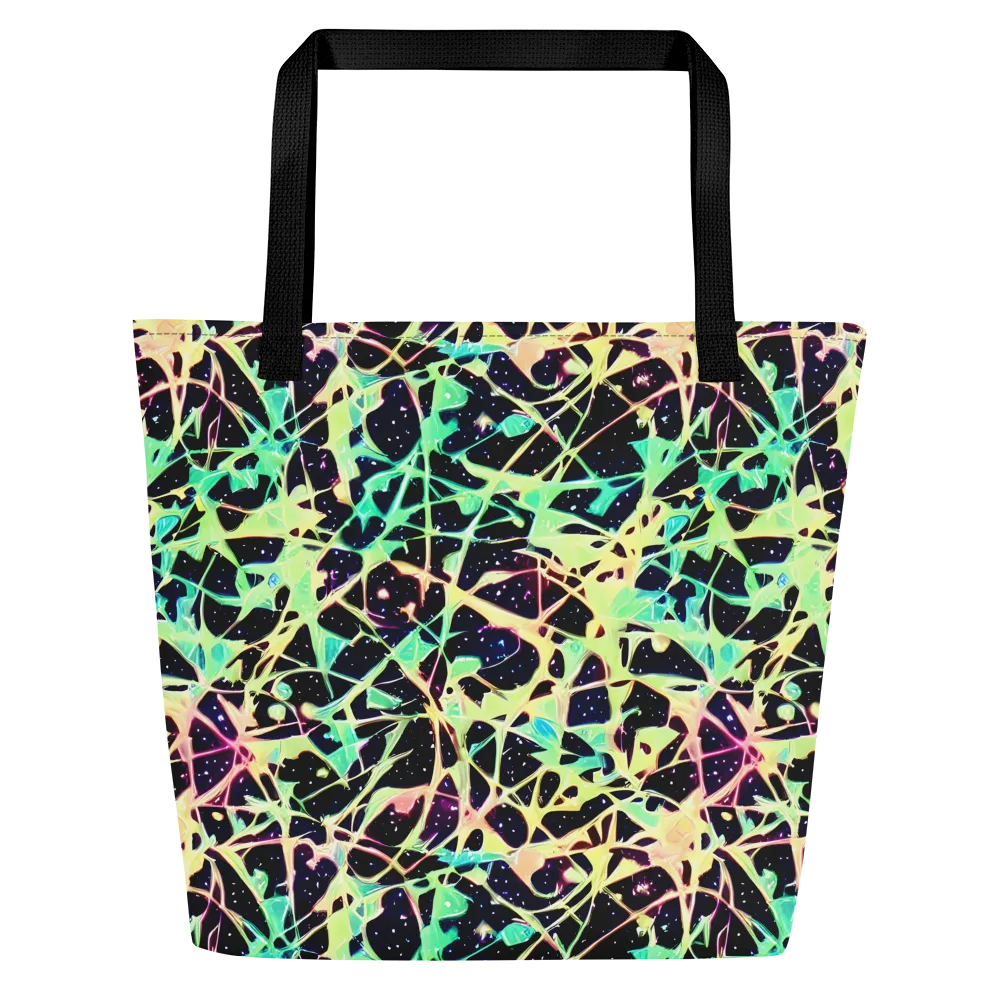 Astral Thicket on Large Tote Bag W/ Pocket — Front