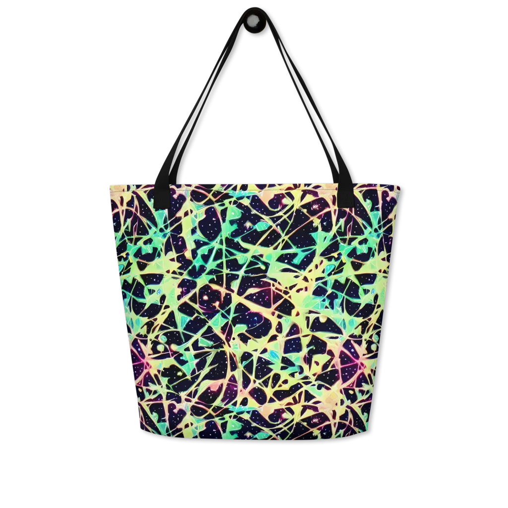 Astral Thicket on Large Tote Bag W/ Pocket — Front
