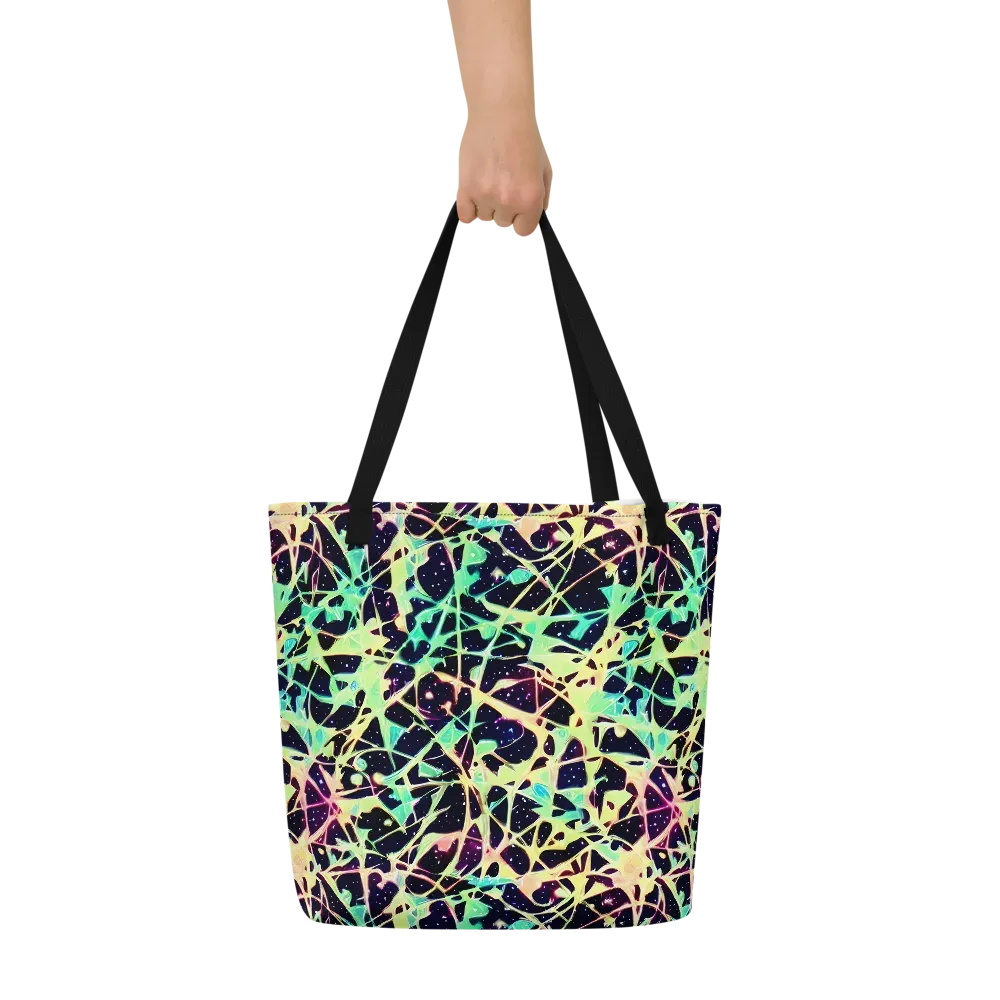 Astral Thicket on Large Tote Bag W/ Pocket — Front