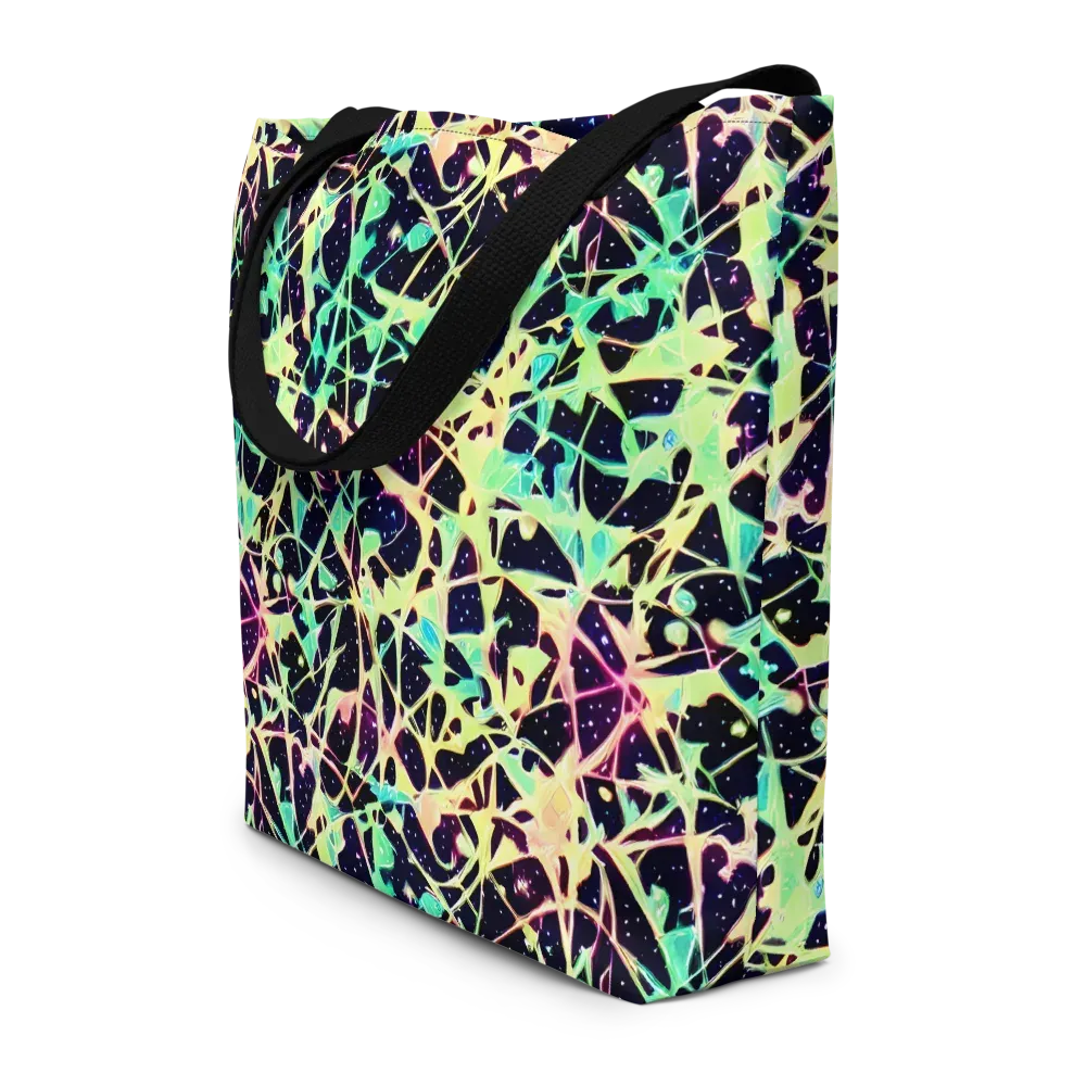Astral Thicket on Large Tote Bag W/ Pocket — Front
