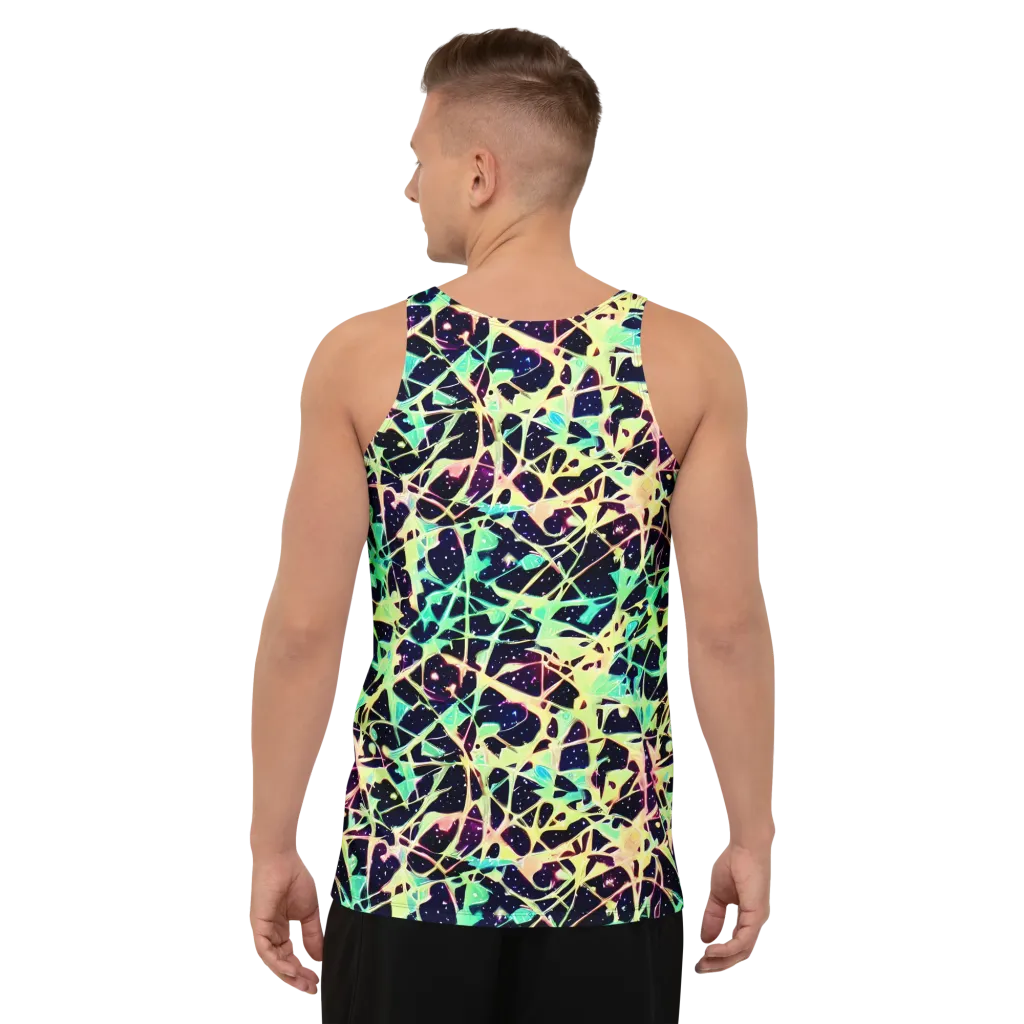 Astral Thicket on Men's Tank Top — Back