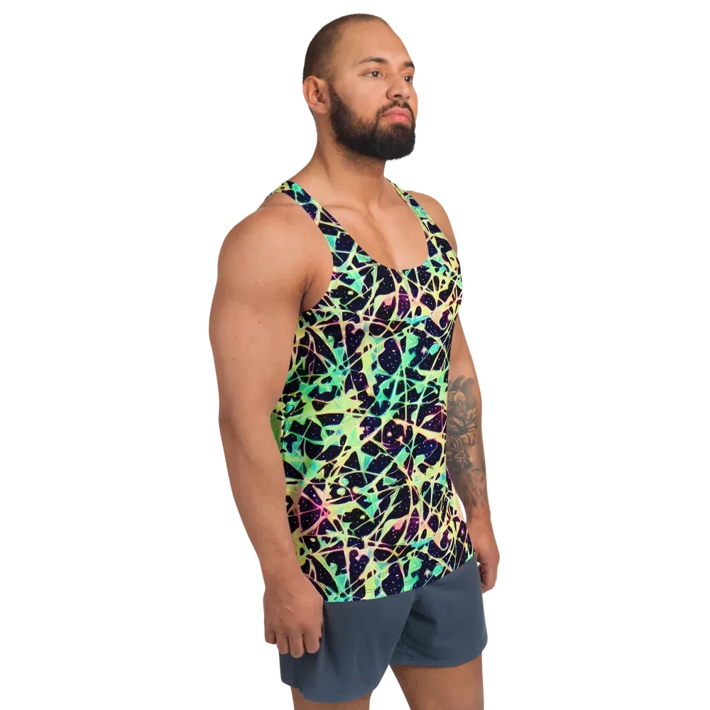 Astral Thicket on Men's Tank Top — Right Front