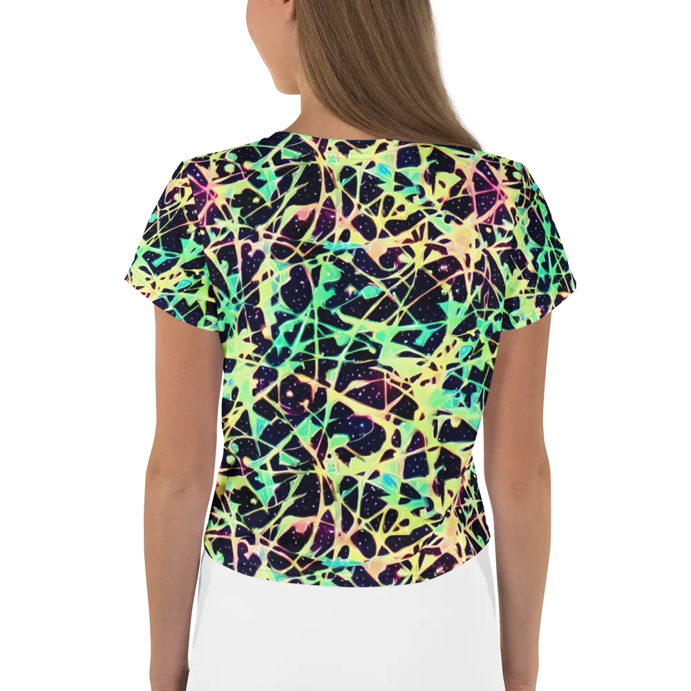 Astral Thicket on Crop Tee — Back
