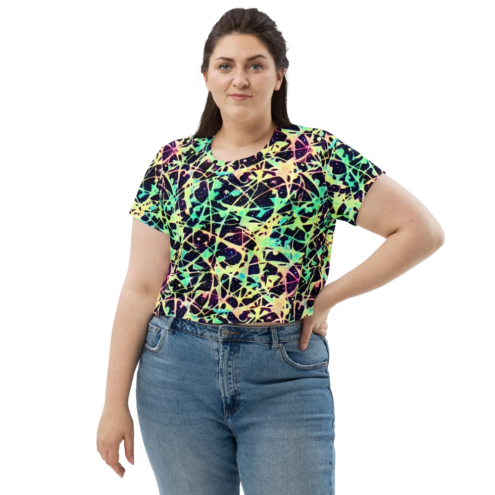 Astral Thicket on Crop Tee — Front