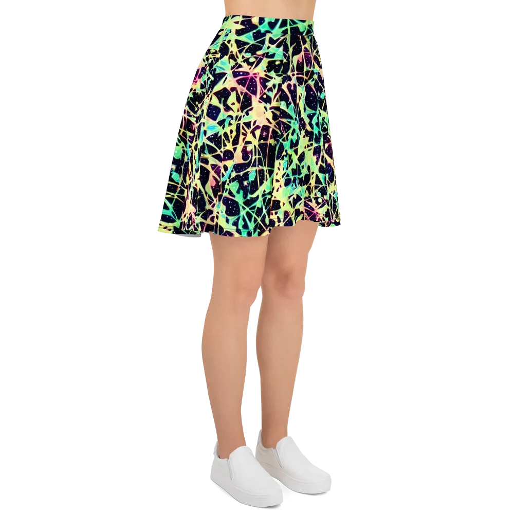 Astral Thicket on Skater Skirt — Right