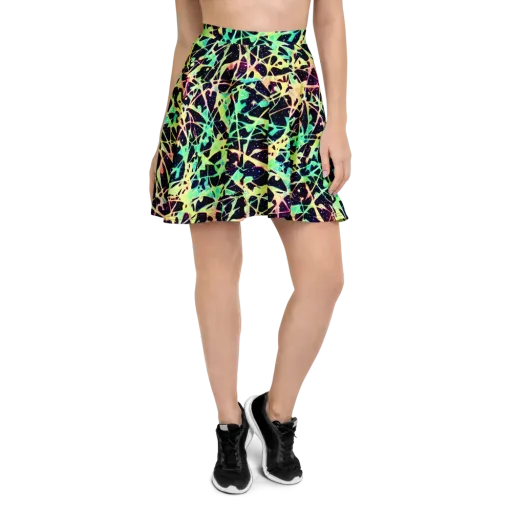 Astral Thicket on a Skater Skirt
