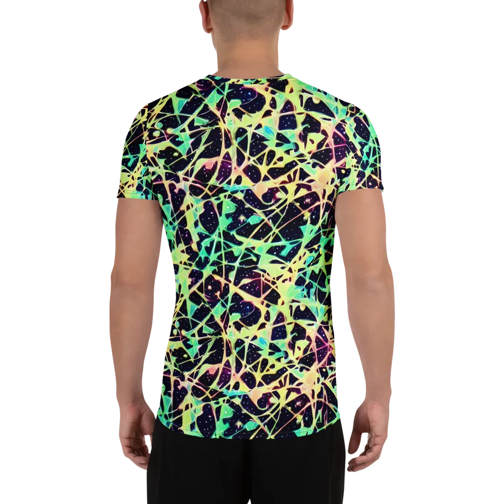 Astral Thicket on Men's Athletic T-Shirt — Back