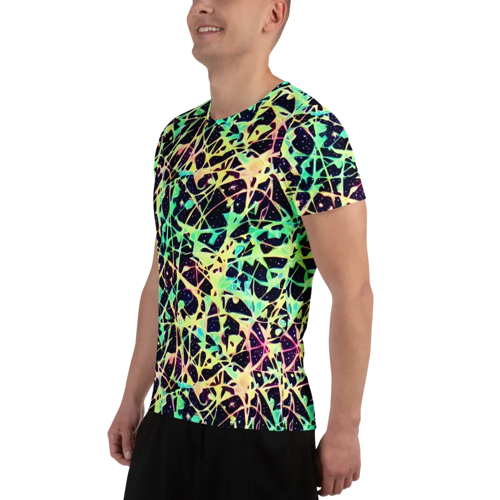 Astral Thicket on Men's Athletic T-Shirt — Left