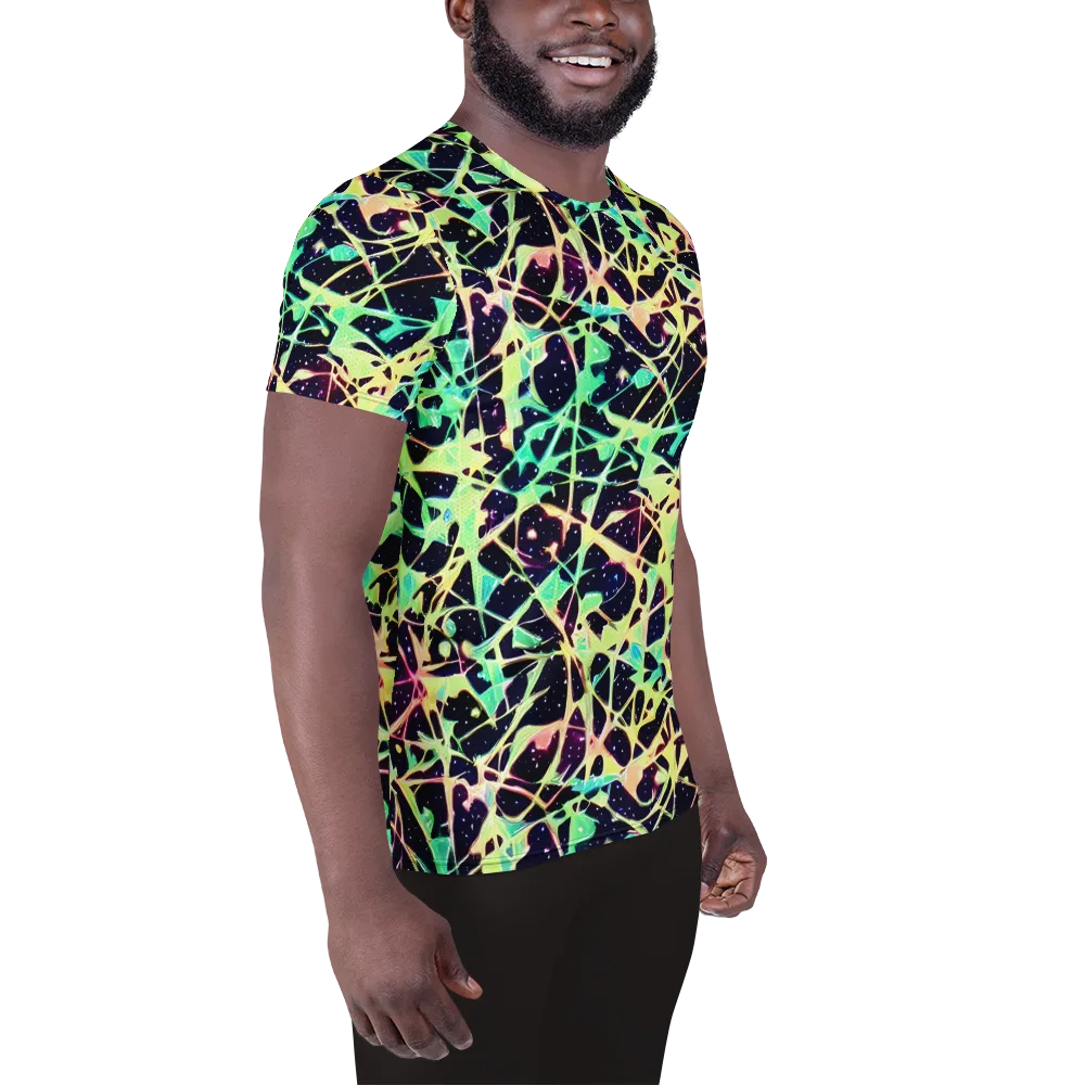 Astral Thicket on Men's Athletic T-Shirt — Right
