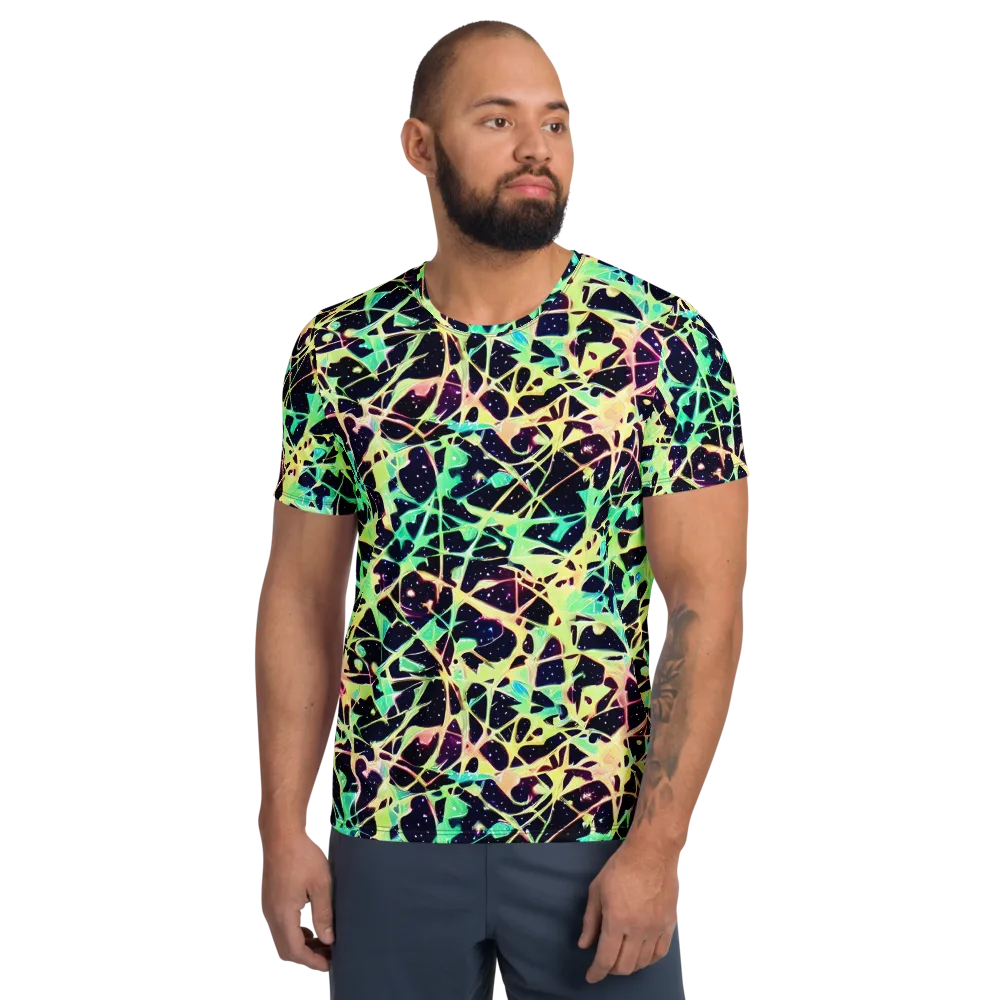 Astral Thicket on Men's Athletic T-Shirt — Front