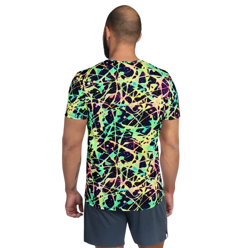 Astral Thicket on Men's Athletic T-Shirt — Back
