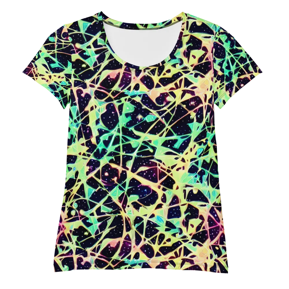 Astral Thicket on Women's Athletic T-Shirt — Front