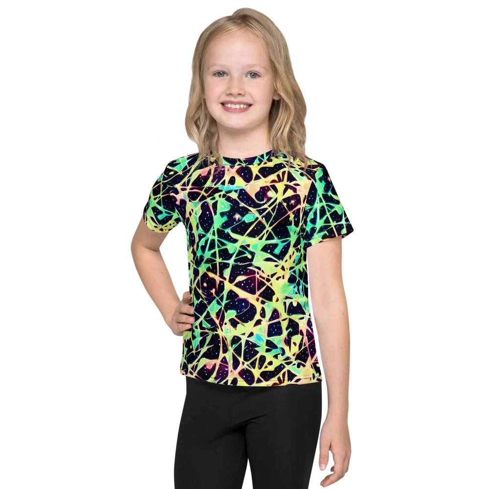 Astral Thicket on Kids Crew Neck T-Shirt — Front