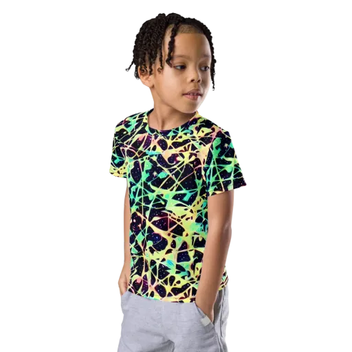 Astral Thicket on a Kids Crew Neck T-Shirt