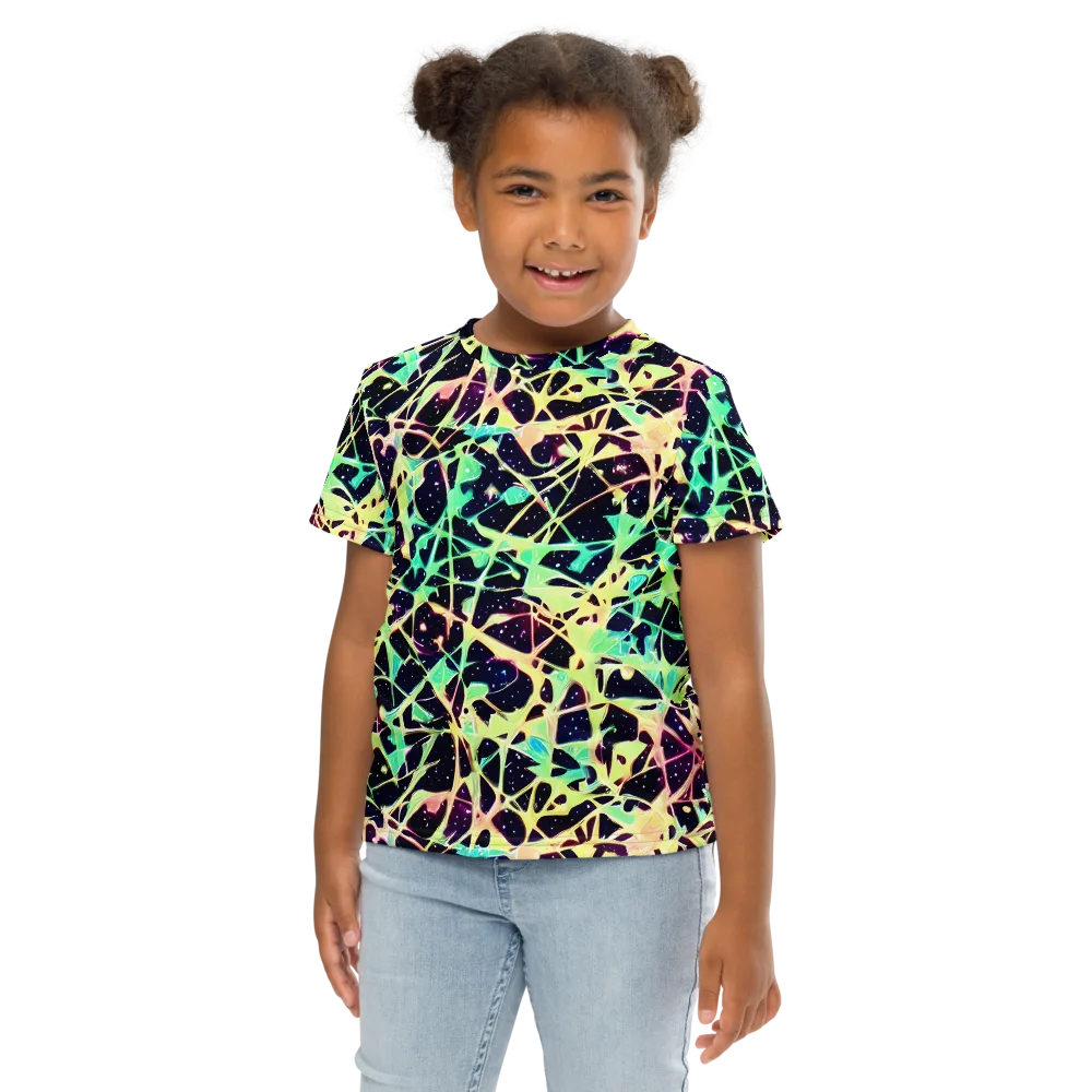 Astral Thicket on Kids Crew Neck T-Shirt — Front
