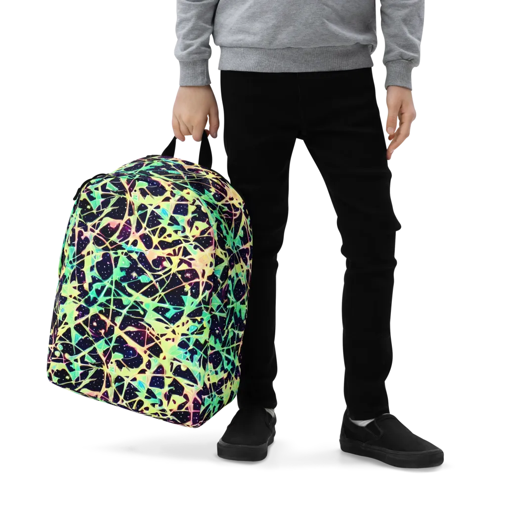 Astral Thicket on Minimalist Backpack — Zoomed-in