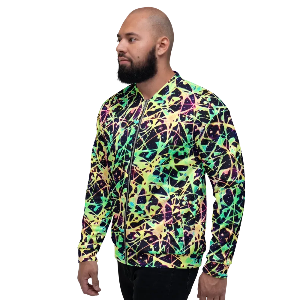 Astral Thicket on Bomber Jacket — Left