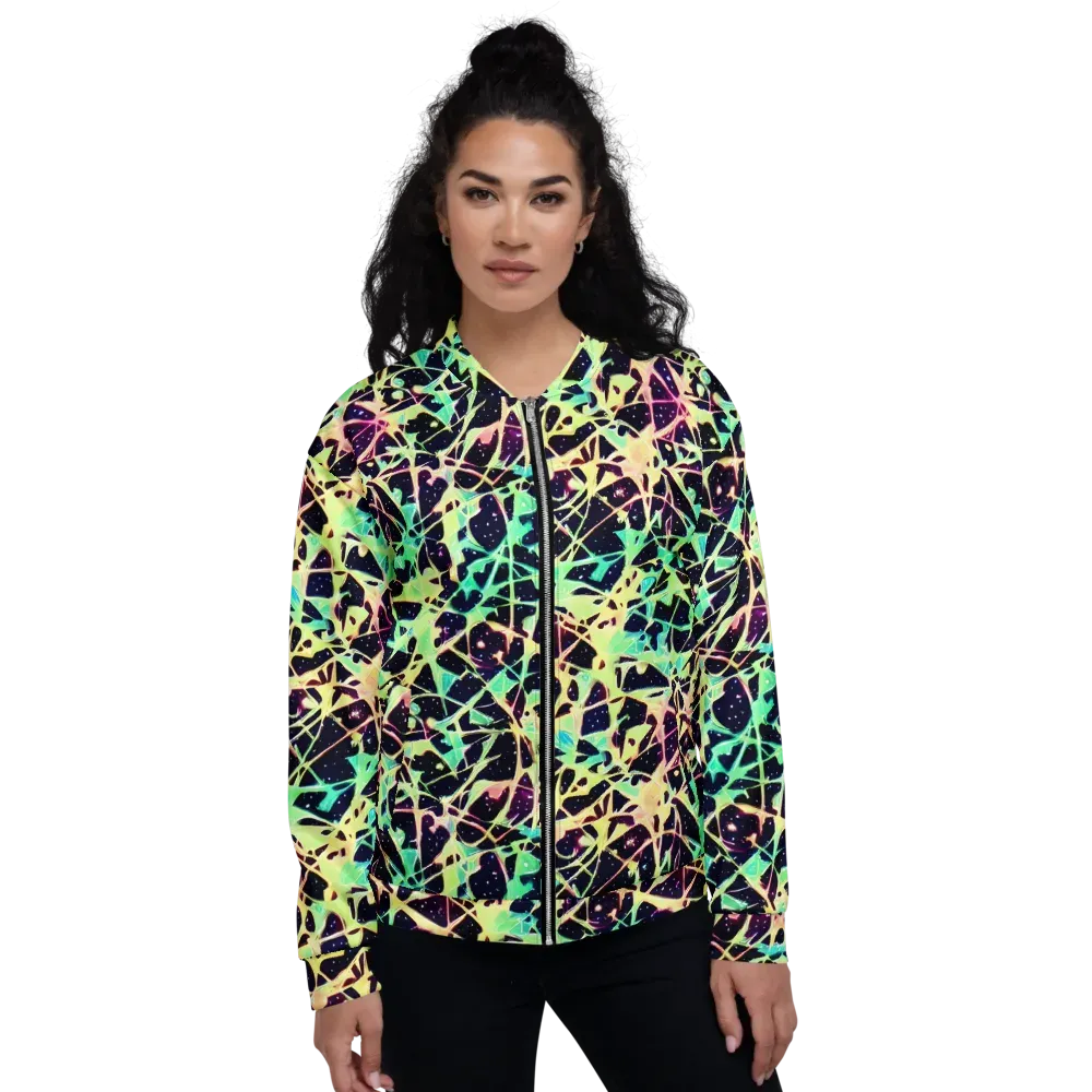 Astral Thicket on Bomber Jacket — Front