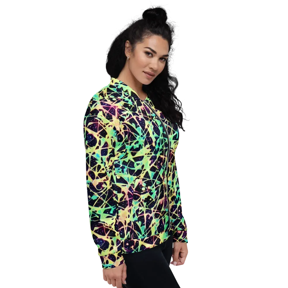 Astral Thicket on Bomber Jacket — Right