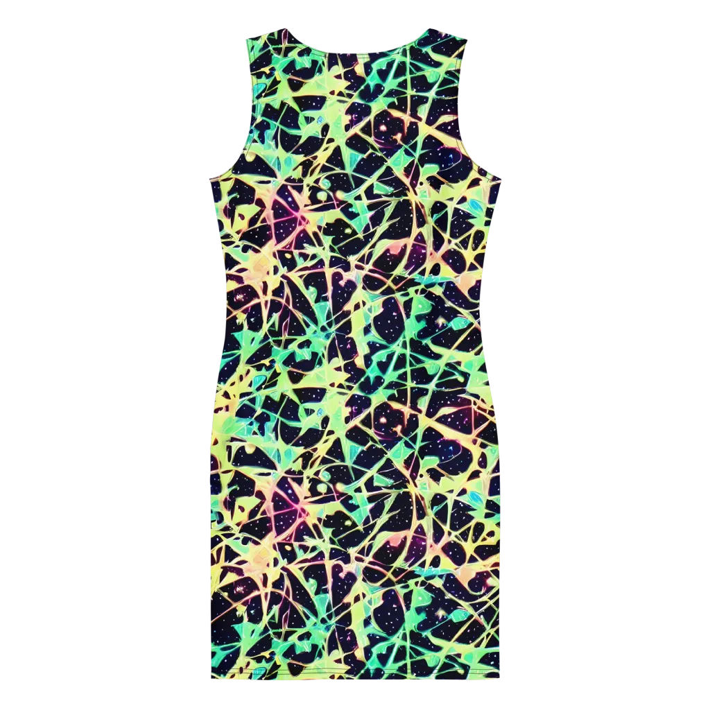 Astral Thicket on Bodycon Dress — Back