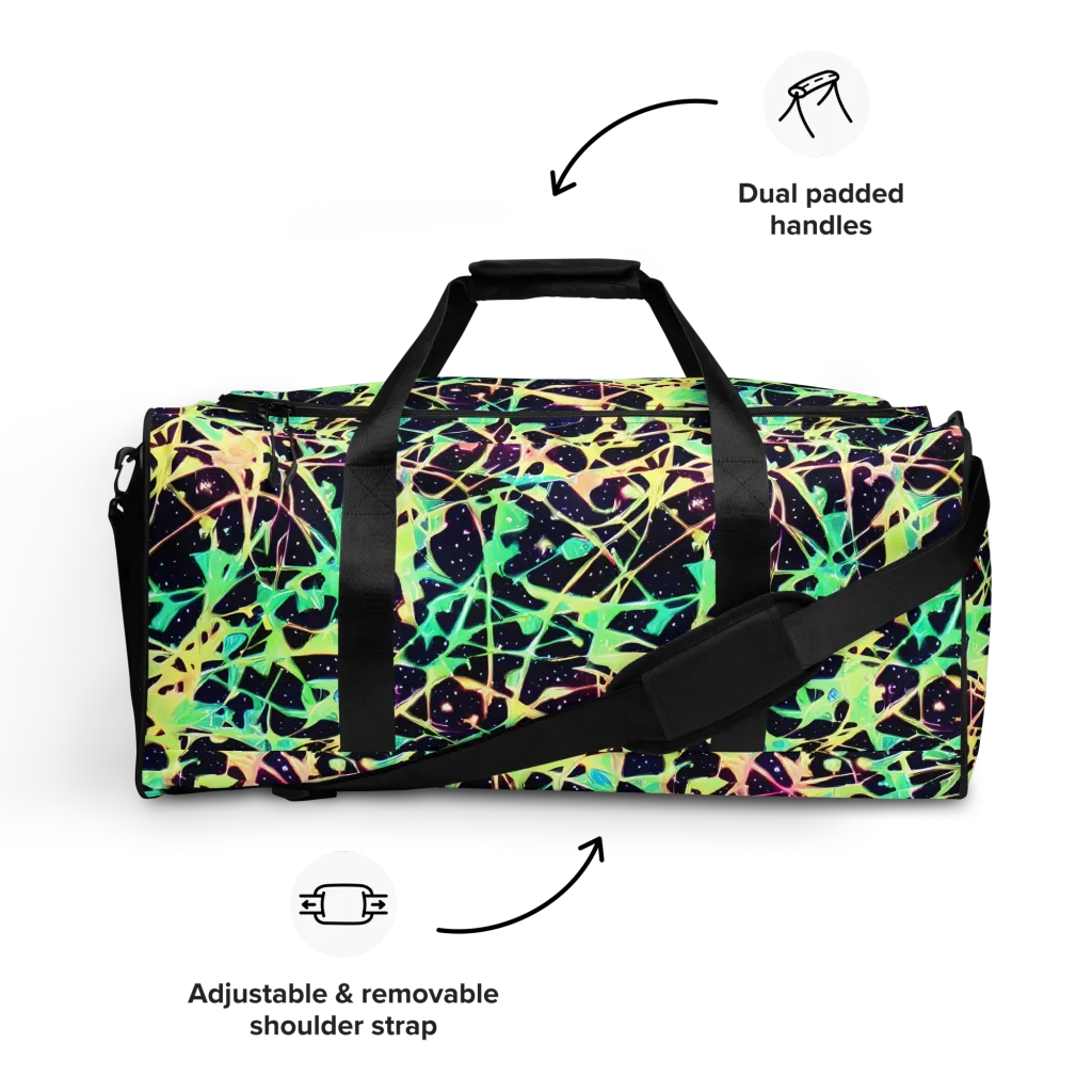 Astral Thicket on Duffle Bag — Front
