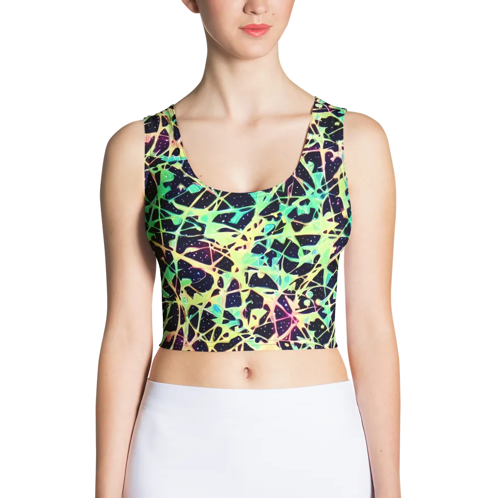 Astral Thicket on Crop Top — Front