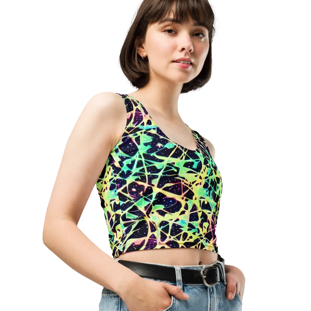Astral Thicket on Crop Top — Right Front