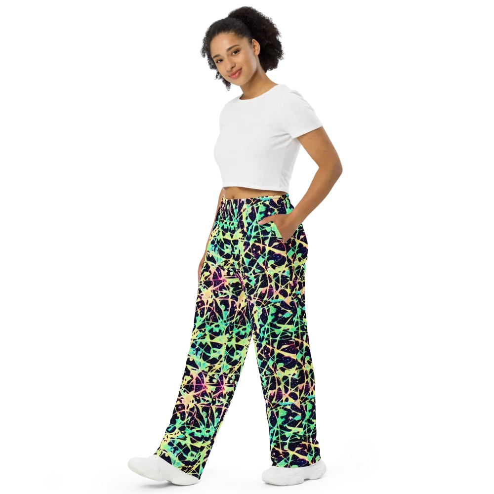 Astral Thicket on Wide-Leg Pants — Left Front