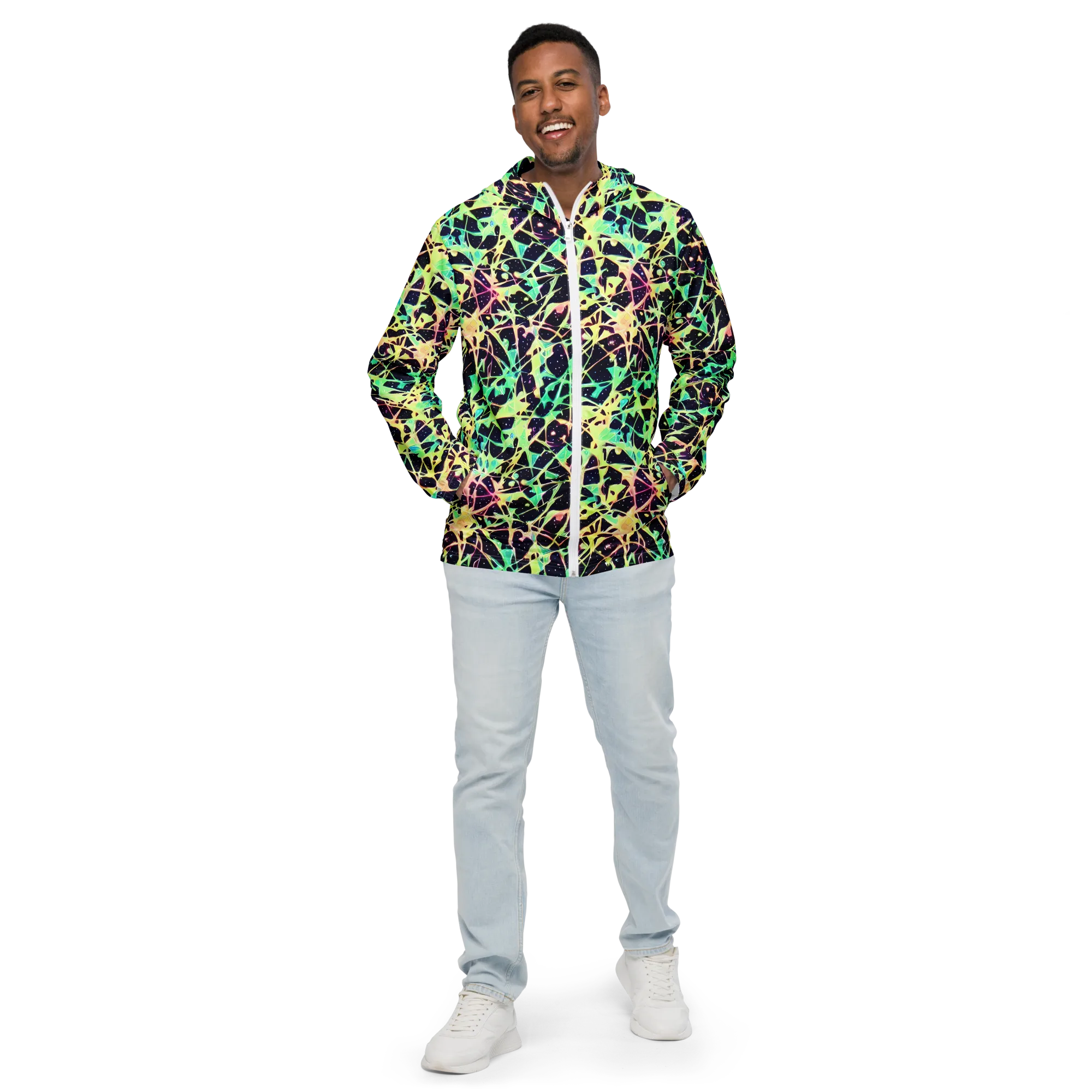 Astral Thicket on Men's Windbreaker — Front