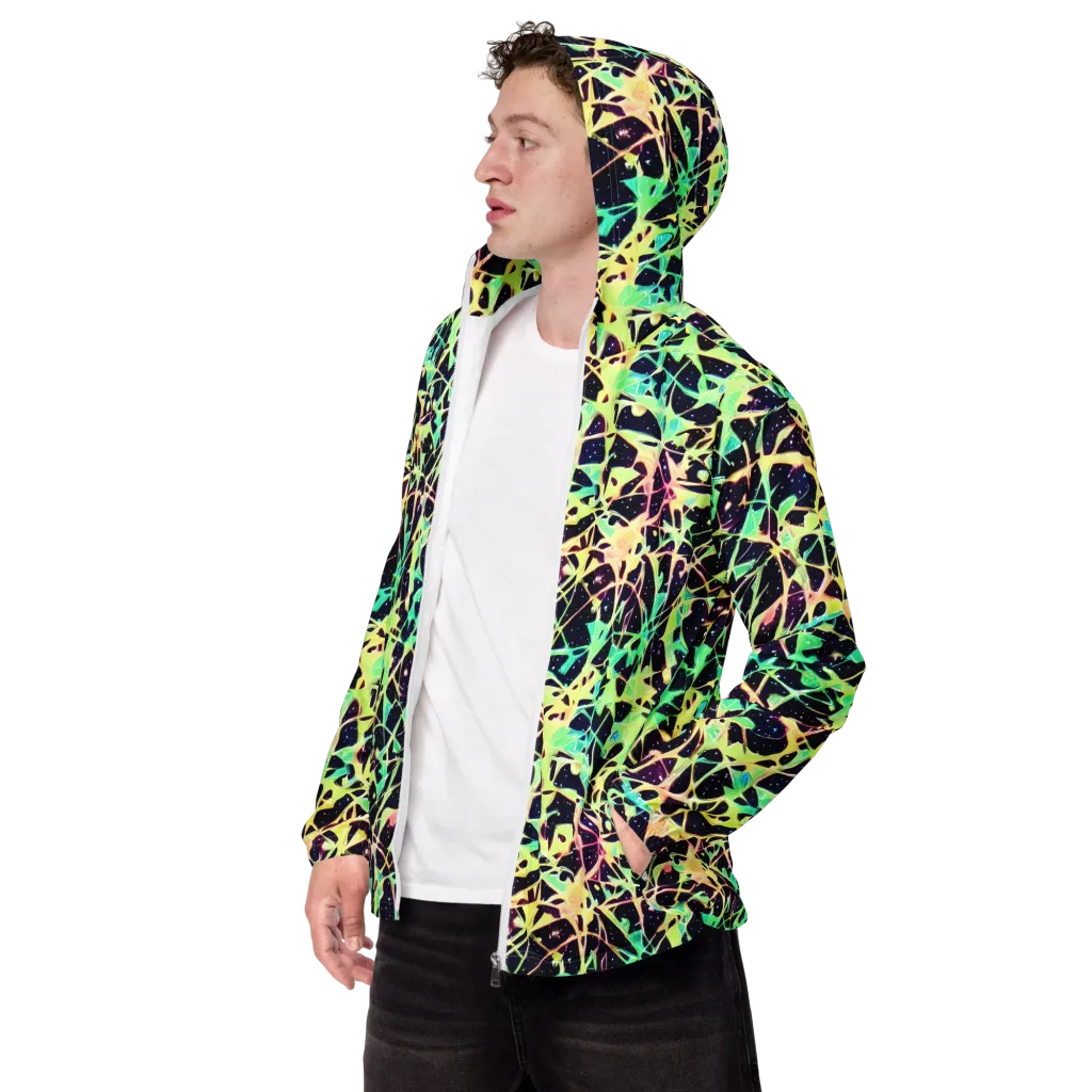 Astral Thicket on Men's Windbreaker — Left Front