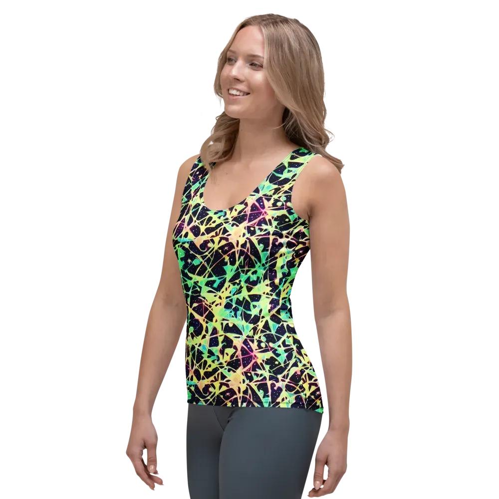 Astral Thicket on Women's Tank Top — Left Front