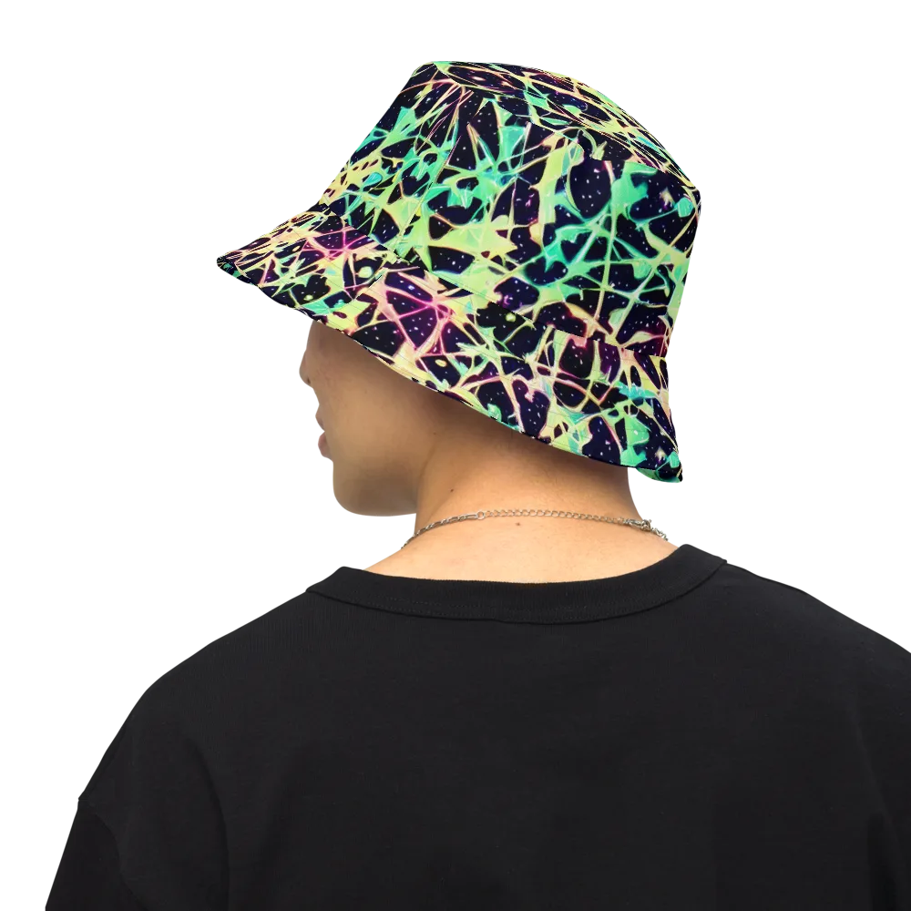 Astral Thicket on Reversible Bucket Hat — Back Inside
