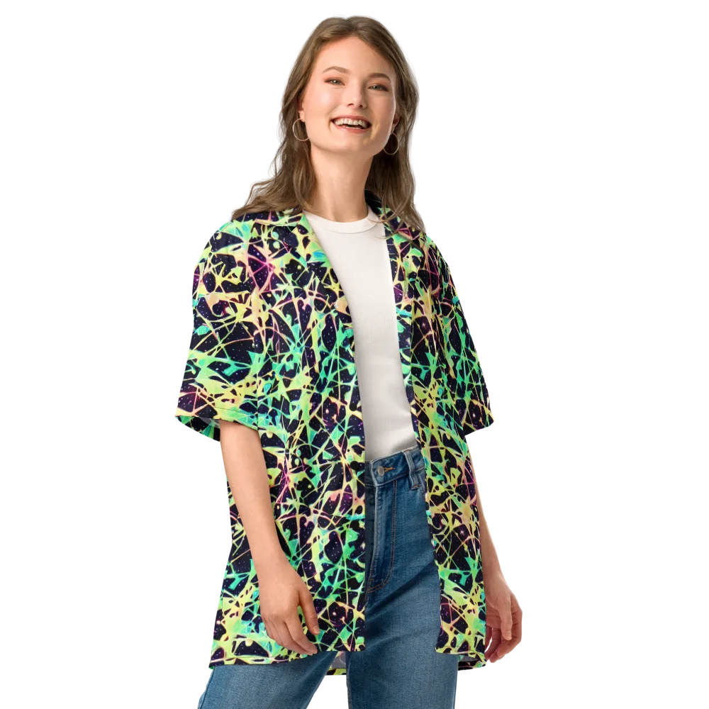 Astral Thicket on Button Shirt — Front